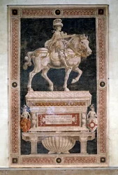 Reiterdenkmal für Niccolò da Tolentino (abgelöstes Fresko)