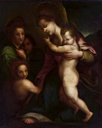 Madonna mit Jesuskind und St. Johannes