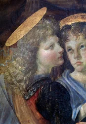 Die Taufe Christi (Detail)