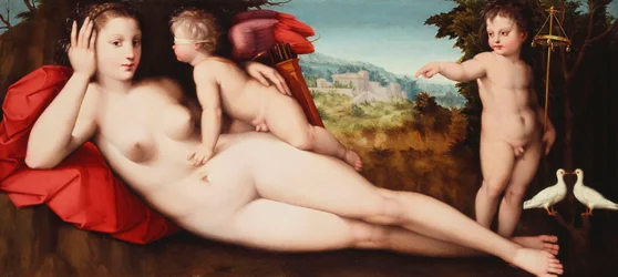 Venus mit heiliger und profaner Liebe