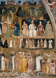 Triumph der Kirche, Kirche Militante und Triumphierende (Allegorie der aktiven und triumphierenden Kirche und des Dominikanerordens)