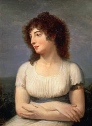 Porträt von Laure Guesnon de Bonneuil, Gräfin Regnaud Saint-Jean d