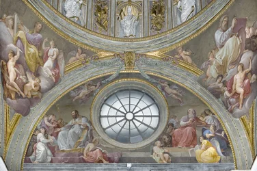 Heiliger Augustinus und Heiliger Hieronymus