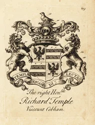 Wappen des hochverehrten Richard Temple