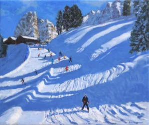 Sonne und Schatten, Kitzbühel, Österreich, 2022