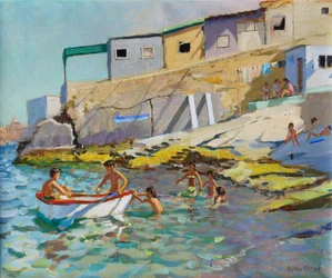 Das Ruderboot, Valetta, Malta