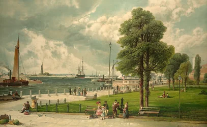 Castle Garden, New York, veröffentlicht 1887