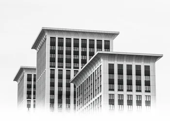 Minimalistische urbane Architektur