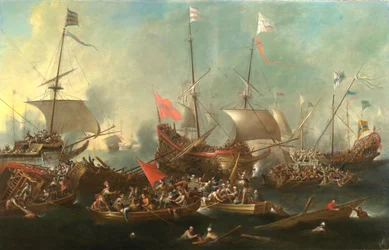 Die Schlacht von Lepanto - Eine Seeschlacht zwischen Christen und Barbareskenkorsaren