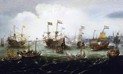 Die Rückkehr der niederländischen Flotte, 1. Mai