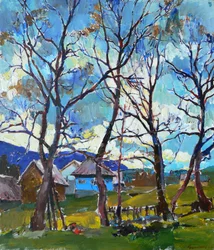 Frühling im Bergdorf