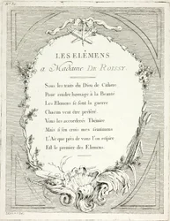 Frontispiz, aus Élements