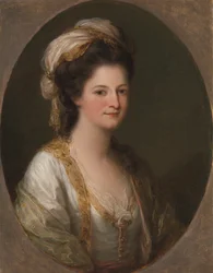 Porträt einer Frau, traditionell als Lady Hervey identifiziert