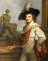 Porträt des österreichischen Sammlers Joseph Johann Graf Fries