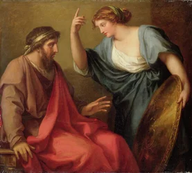 Egeria überreicht Numa Pompilius seinen Schild, 1794