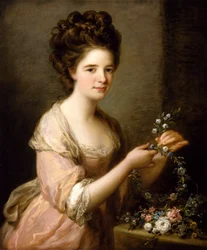 Porträt von Eleanor, Gräfin von Lauderdale, um 1780-81