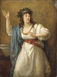 Porträt der Dichterin Teresa Bandettini-Landucci