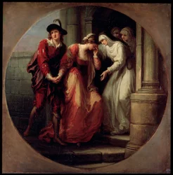 Die Trennung von Abelard und Heloise