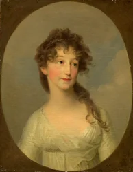 Möglicherweise Franciska Krasinska, Herzogin von Kurland, um 1790