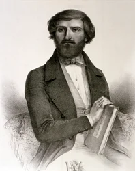 Porträt von Giuseppe Fortunino Francesco Verdi