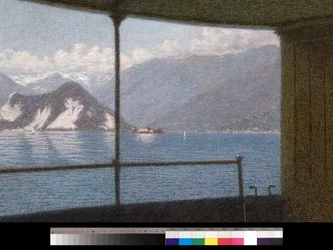 Boot auf dem Lago Maggiore, 1915