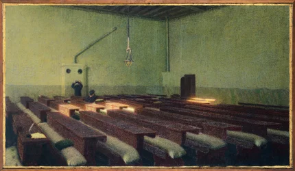 Weihnachten im Pio Albergo Trivulzio von Angelo Morbelli (1854-1919)