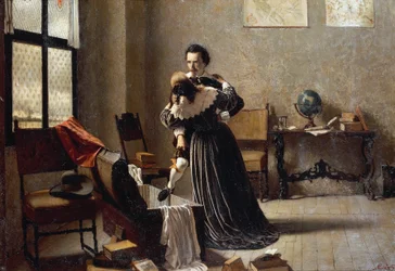 Die Flucht, von Angelo Morbelli