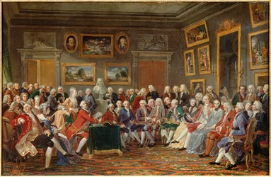Der Salon von Madame Geoffrin