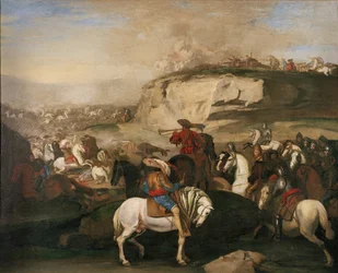 Schlachtenszene, ca. 1630-39
