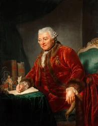 Porträt von Christian Andreas Cothenius 1708-1789, 1777