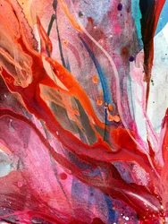 Dynamische flüssige Farben