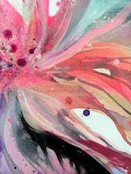 Lebhafte Blumenblüte
