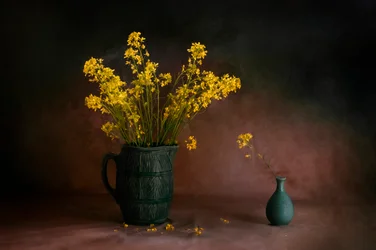 Stimmungsvolle Gelbe Blumen