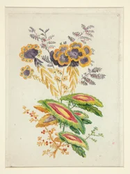 Fantastische Blumen, aus Neue Suite von Notizbüchern mit idealen Blumen für Designer und Maler