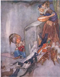 Milch für die Familie, aus Das große Buch für Kinder (Herbert Strang)