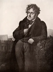 Francois-Rene, Vicomte de Chateaubriand, französischer Schriftsteller und Diplomat