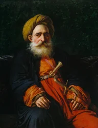Porträt des Katchef Dahouth, christlicher Mameluk