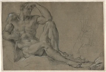 Herkules ruht (recto)