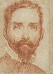 Porträt des Lautenspielers Giulio Mascheroni