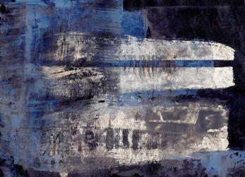 Indigo-Pinselstrich-Schichten