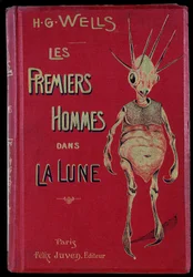 Cover von „Die ersten Menschen im Mond“ von H. G. Wells
