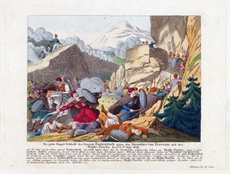 Russisch-Türkischer Krieg 1828-1829 - Die Eroberung von Erzurum durch Iwan Paschkewitsch am 27. Juni
