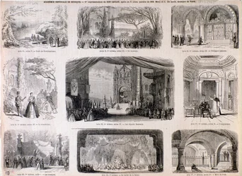 Illustrationen für Don Carlo, Oper von Giuseppe Verdi