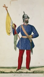 Italienische Nationalgarde: Winteruniform