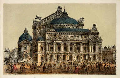 Paris 1874: Die neue Oper (Opéra Garnier), Private Sammlung