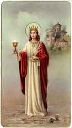 Frommes Bild: Heilige Barbara