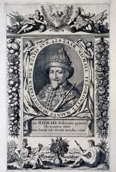 Porträt des Zaren Michael I. Feodorovich von Russland