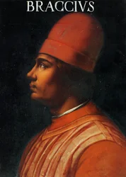 Porträt von Andrea Fortebracci, auch bekannt als Braccio da Montone