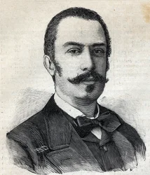 Porträt von Giovanni Giolitti (1842-1928), italienischer Politiker, Präsident des Ministerrats. Gravur in 