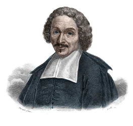 Porträt von Henri Michel Buch - Bon Henri (1598-1666) Meisterschuhmacher in Paris in „Porträts und Geschichte nützlicher Männer: Männer und Frauen aus allen Ländern und allen Bedingungen, die Rechte auf die Anerkennung der Menschen erworben haben“ veröffen
